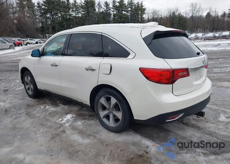 2014 Acura Mdx from USA, damaged, VIN 5FRYD4H2XEB014418
